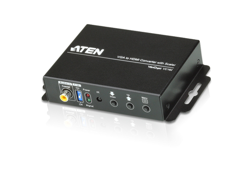 Конвертер Aten ProAV green: VGA/Audio в HDMI Конвертер с масштабированием