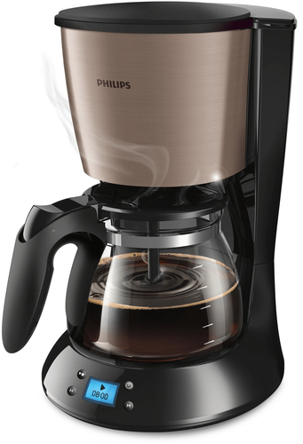 PHILIPS HD7459/20 Кофеварка капельного типа 1000 Вт. Цвет: черный, металлический. Материал: пластик, металл