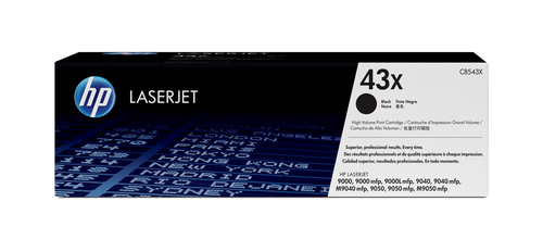 Оригинальный лазерный картридж HP 43X C8543X для HP LaserJet 9000/ 9000MFP/ 9000L MFP/ 9040/ 9040MFP/ 9050/ 9050MFP, черный, 30000 страниц
