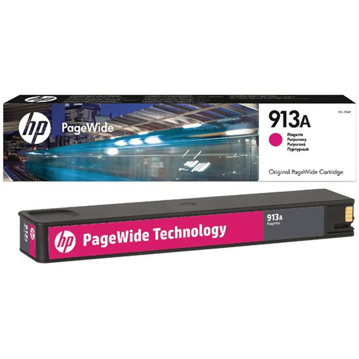 Картридж HP F6T78AE, 913A Magenta, 3000 стр.