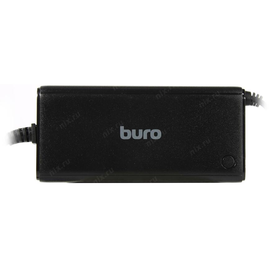<049074> Блок питания для ноутбука Buro BUM-1200C120 (15-24V, 120W, USB, питание от прикуривателя, 11 сменных разъемов) [BUM-1200C120]