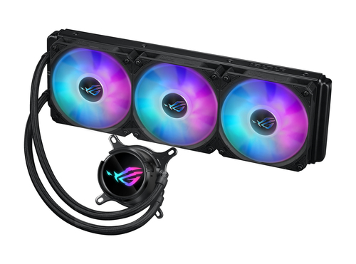 Система жидкостного охлаждения ASUS ROG STRIX LC III 360 ARGb 90RC00T1-M0UAY0 черный 120мм алюминий, 2200 об/мин, 36 дБ, 4 pin
