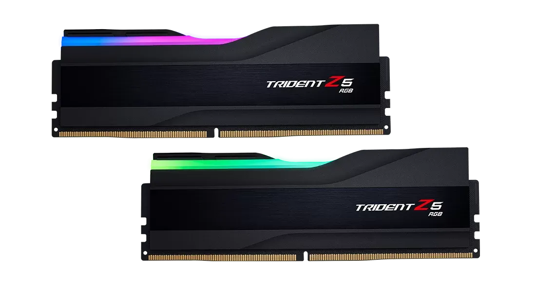 F5-6000J2836G16GX2-TZ5RK DDR5 G.SKILL TRIDENT Z5 RGB 32GB (2x16GB) 6000MHz CL28 (28-36-36-96) 1.40V  / / Black