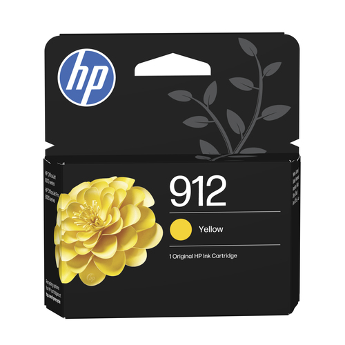 Картридж струйный Cactus CS-3YL79AE 912 желтый (5мл) для HP OfficeJet 8010/8012/8013/8014/8015/8020/8025 (Cactus)