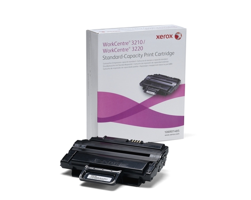 106R01487 - Тонер-картридж повышенной емкости, Xerox, 106R01487, Для Xerox WorkCentre 3210/3220, 4100 страниц (А4)