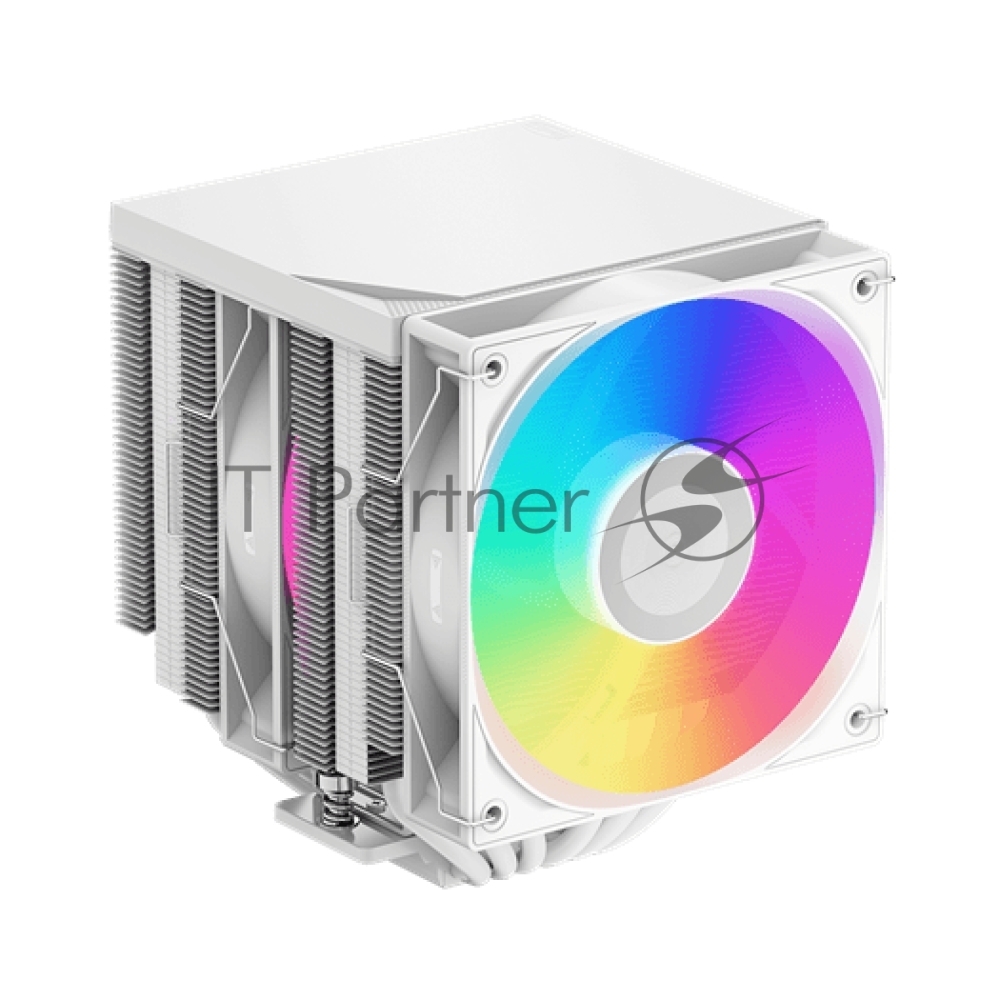 Кулер для процессора PCCooler RT620Pro TC ARGB WH TDP 265W 4pin 1851/1700/1200/115x/AM5/AM4 Белый