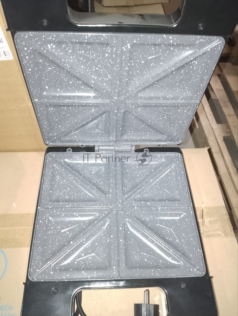 (Б/У) Сандвич мейкер ZELMER ZSM7400 BLACK [Cм.описание!]
