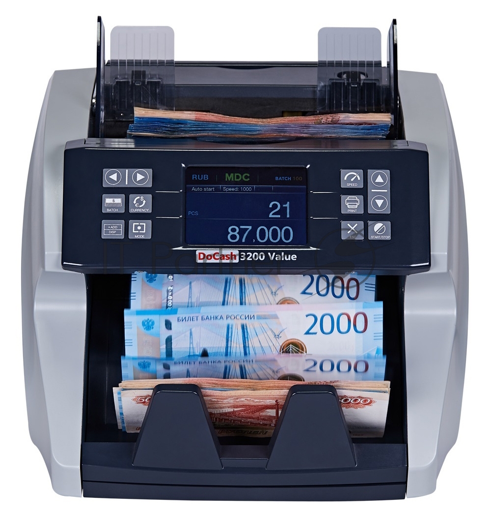 Счетчик банкнот DoCash 3200 Value, мультивалюта
