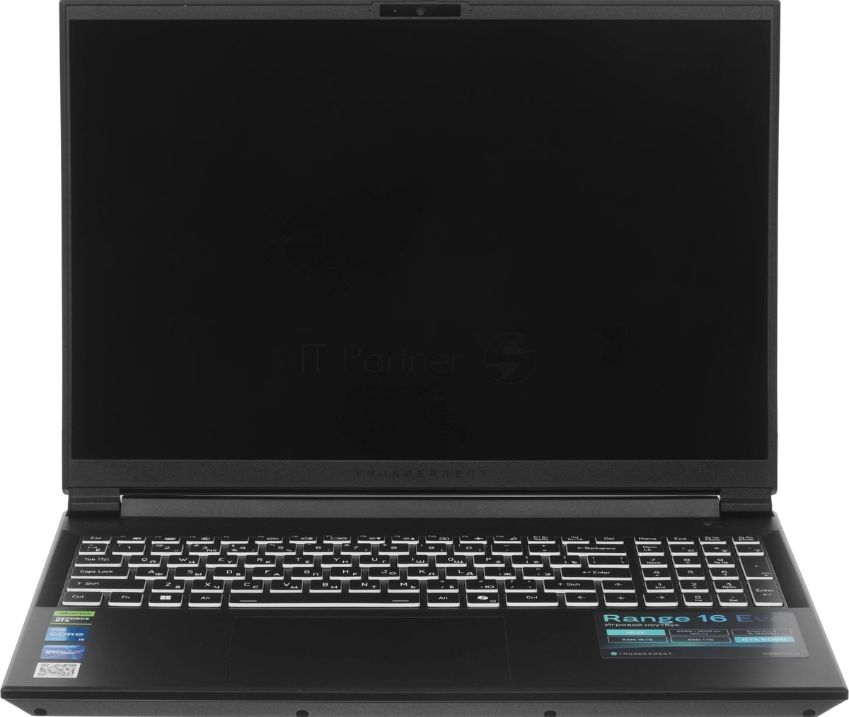 Ноутбук Thunderobot Range 16 Evo/16"/IPS/Intel Core i5 13420H/16Gb/1Tb SSD/NVIDIA GeForce RTX 5050 8Gb/DOS/черный/2.1kg