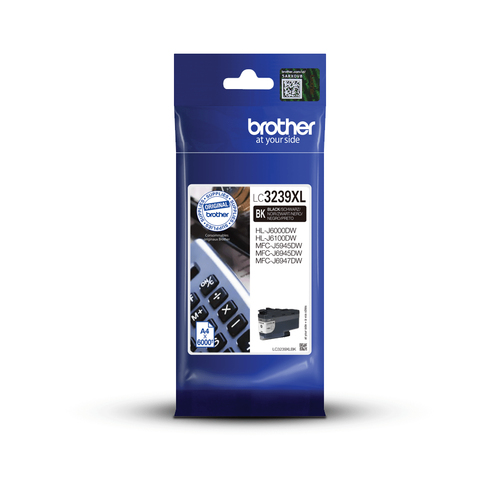 LC3239XLBK Картридж Brother Струйный  черный до 6000 стр. повыш. емкости  для  MFC-J6945DW,  MFC-J5945DW, HL-J6000DW
