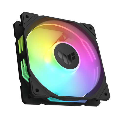 Вентилятор в корпус ASUS TUF GAMING TR120 FAN ARGB REVERSE BLACK черный, 120x120x28 мм, 2000 об/мин, 29 дБ, 4 pin