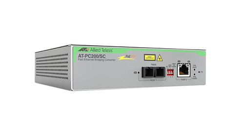 Медиаконвертер Allied Telesis AT-MMC2000LX/SC-960 TAA 10/100/1000T to 1000LX/SC Single Mode Mini  Media  Rate