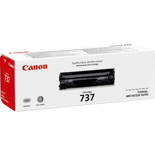 Картридж лазерный Canon 737 9435B002 черный бар.в компл. (2400стр.) для Canon i-Sensys MF211/212/216/217/226/229