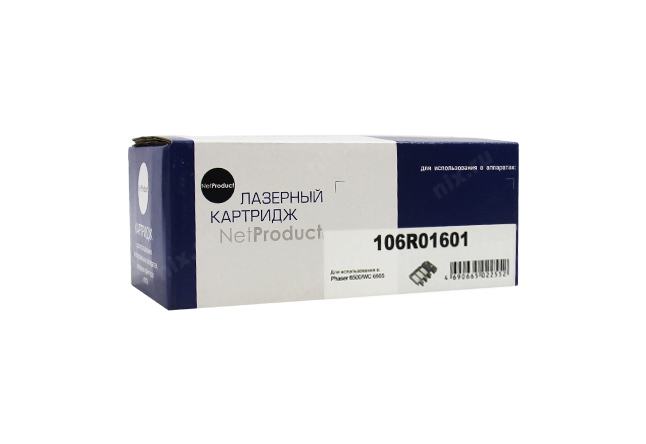 Тонер-картридж NetProduct (N-106R01601) для Xerox Phaser  6500/WC  6505,  C, 2,5K