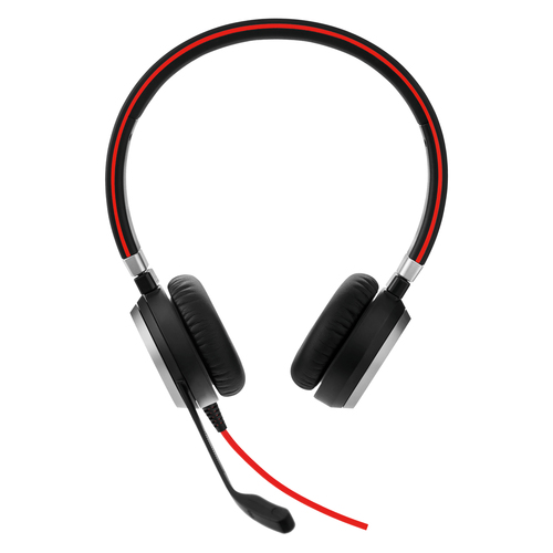 Наушники с микрофоном Jabra EVOLVE 40 UC Stereo(USB,  с  регулятором  громкости) <6399-829-209>