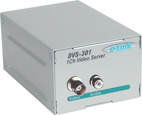 D-Link <DVS-301> Одноканальный видеосервер  (1UTP,  1BNC,  RS232, RS485)