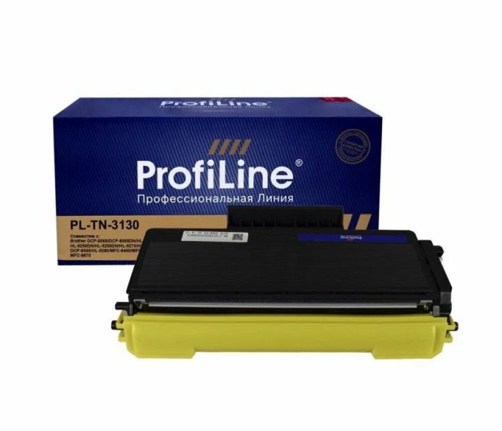 Картридж лазерный ProfiLine PL-TN-3130 для принтеров Brother HL-5240/5250DN/5250DNT/5270/5280DW/MFC 8460/8460N/8860DN/8870DW/DCP 8060/8065DN/Lenovo LJ3500/3550/7750/3600/3650 3500 копий