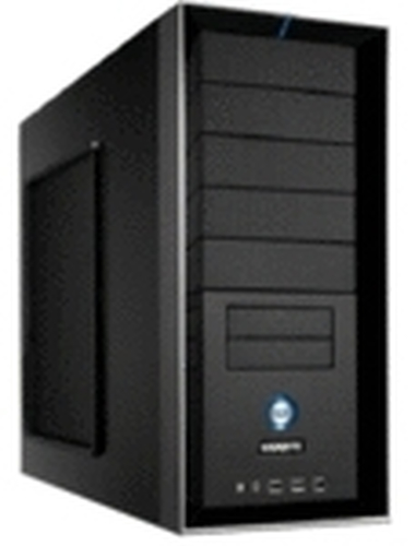 Miditower GIGABYTE iSolo 230 <GZ-AA3CBI-SNB> Black  ATX без БП
