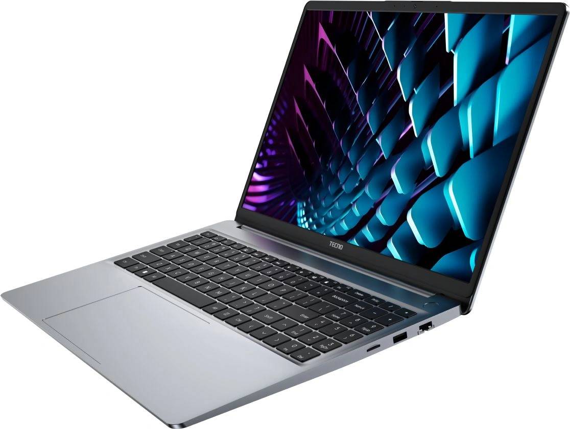Tecno MegaBook K16SFA AMD Ryzen 7 7735HS/16Gb /SSD1Tb/UMA/16"/IPS/WUXGA/1920x1200/60Hz/Win11/RJ-45/Grey/1.76kg