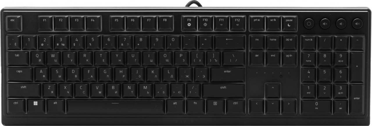 Игровая клавиатура Razer Ornata V3 - Russian Layout/ Razer Ornata V3 Gaming keyboard  - Russian Layout