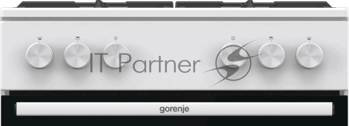 Плита газовая Gorenje GG6A10WFFM белый, конфорок 4 шт, духовка 72 л, 60 см x 85 см x 60 см