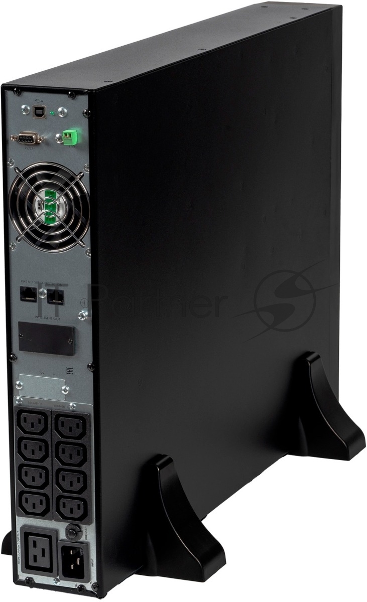 Источник бесперебойного питания Бастион SKAT-UPS 3000-RACK-ON-6X9-E P3 / 3000 ВА / 3000 Вт / 8 x IEC 320 C13, 1 x IEC 320 С19