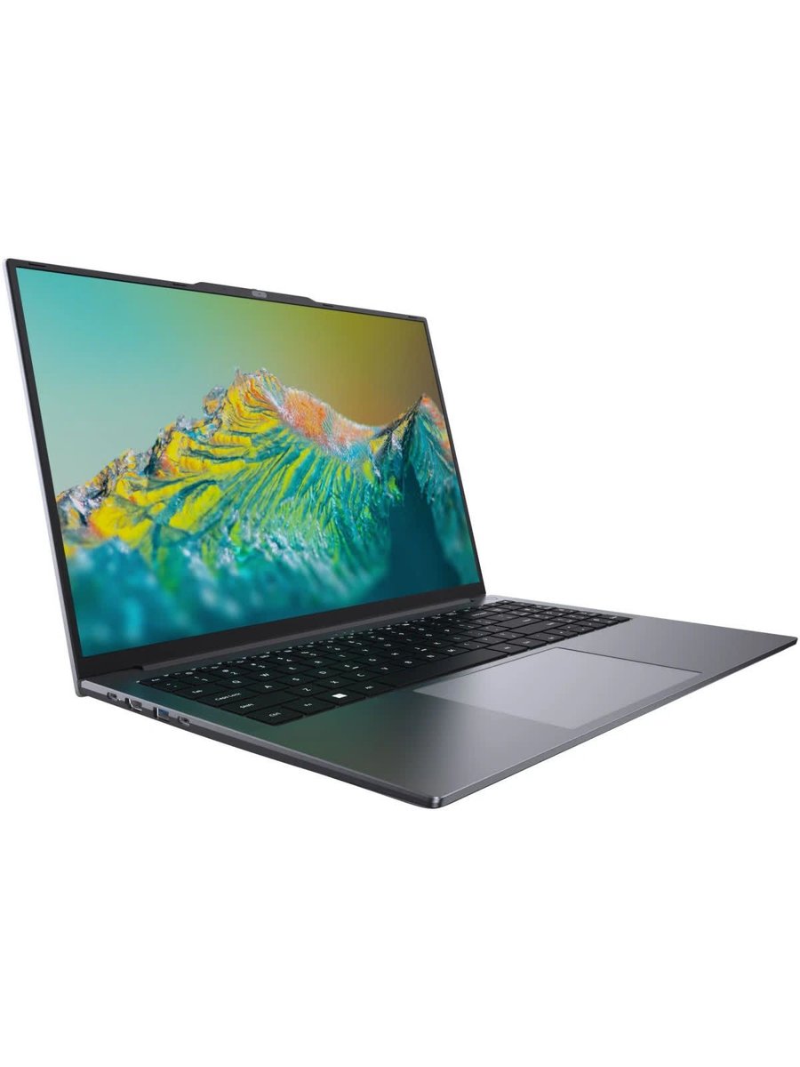 Ноутбук CHUWI CoreBook Plus 16, 16" (1920x1200) IPS/AMD Ryzen 5 7430U/16 ГБ DDR4/512 ГБ SSD/AMD Radeon Graphics/Windows 11 Home, Серый (CWI626-571E5E1HDMRX)
