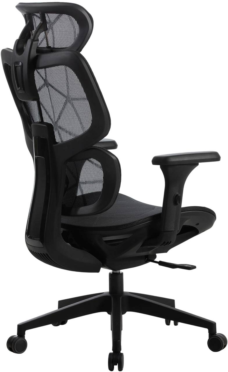 CACTUS CS-MC555 черный сетка с подголов. крестов. пластик пластик черный