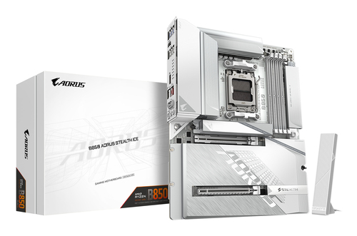 Материнская плата GIGABYTE B850 A STEALTH ICE