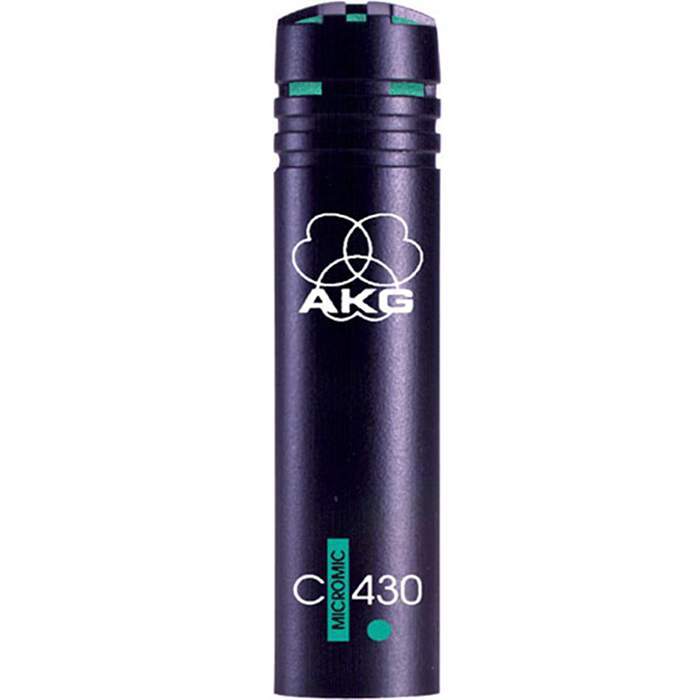 AKG C430 микрофон "Overhead Master" компактный конденсаторный  кардиоидный,  20-20000Гц,  7Мв/Па. Цвет