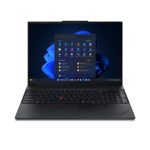 Ноутбук Lenovo Thinkpad E16 G3, 16" (1920x1200) IPS/Intel Core 5 210H/16 ГБ DDR5/512 ГБ SSD/Intel Graphics/Без системы, Черный (21TF004RFW)