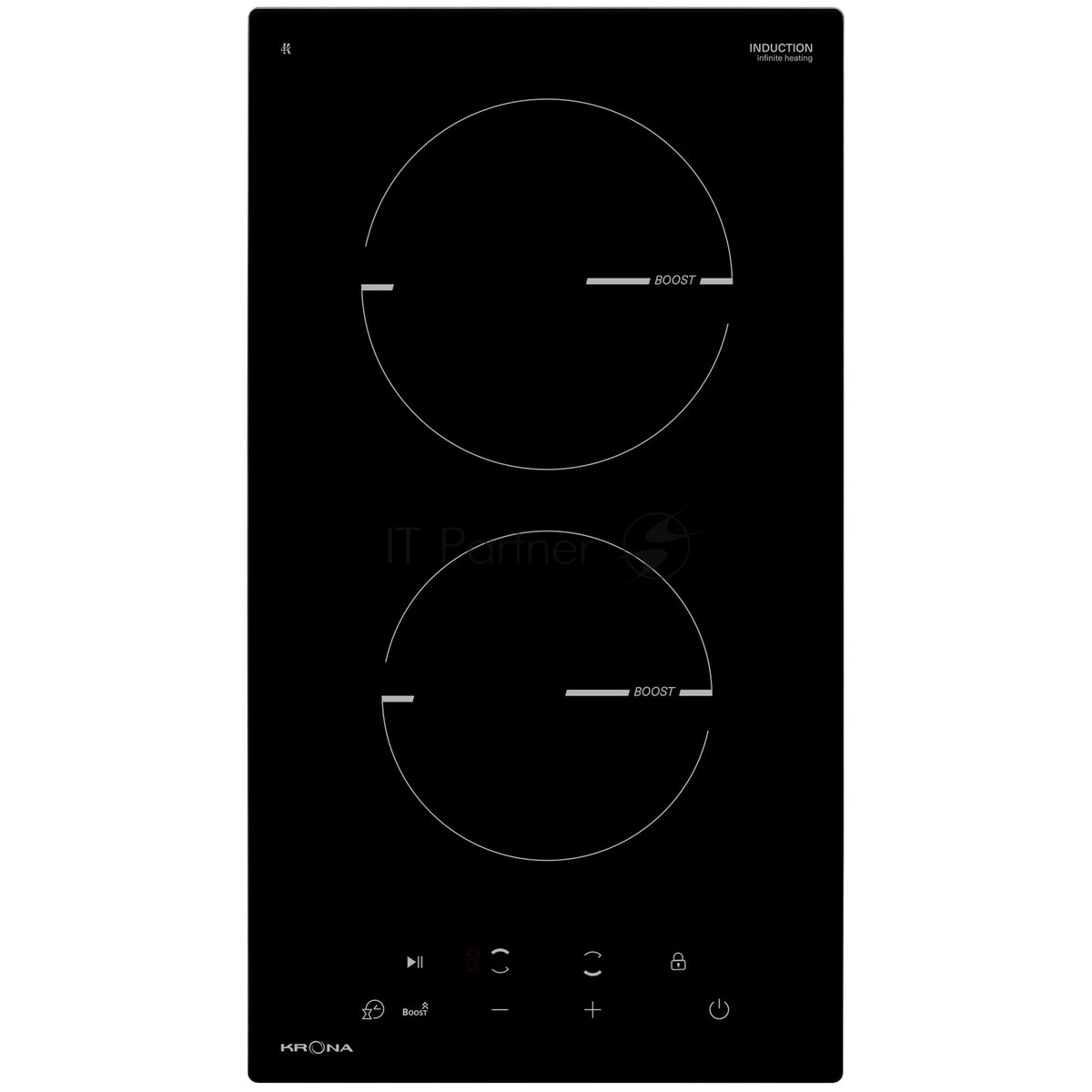 Индукционная варочная поверхность Krona MAGIER 30 BL 2BTK черный