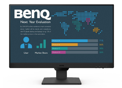 Монитор 23.8" BenQ GW2490 (BL2490) IPS 1920x1080, 100 Гц, 5 мс, 16:9, 250 кд/м2, 2xHDMI, 1xDP, 1x3.5 мм, черный