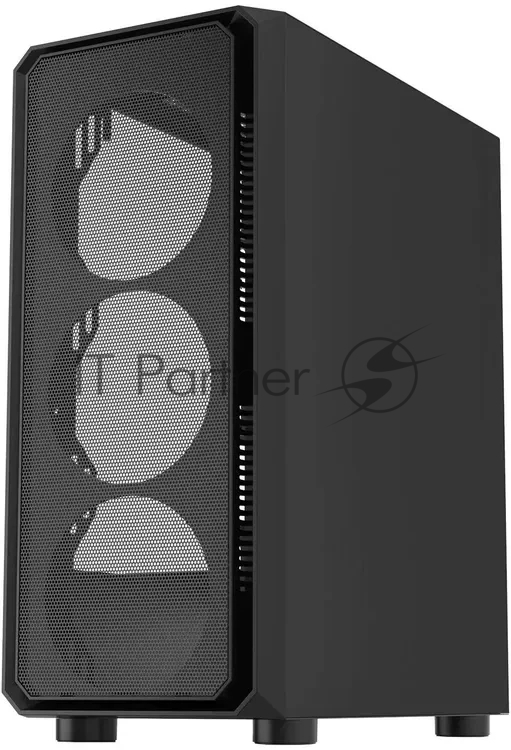 Корпус Bloody CC-126-BK, Midi-Tower, чёрный