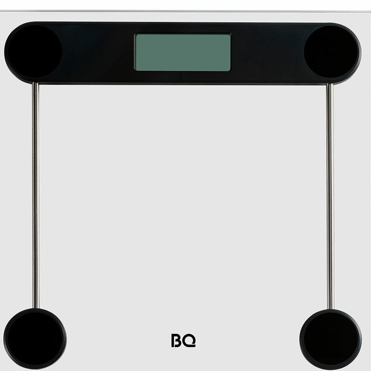 Весы напольные BQ BS1012, электронные, вес до 180 кг, квадрат, стекло (86191610)