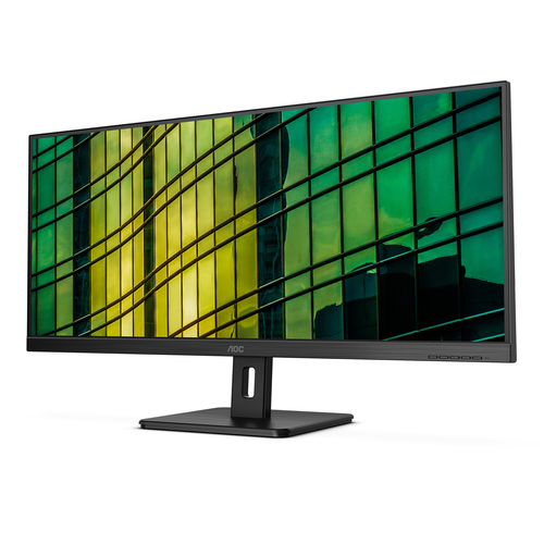 Монитор 34" AOC U34E2M 3440x1440, LED, 21:9, VA, 300cd, 4000:1, 20M:1, 4ms, 178/178, 2*HDMI, DP, 100Hz, Tilt, Внут, VESA, Black, 3y