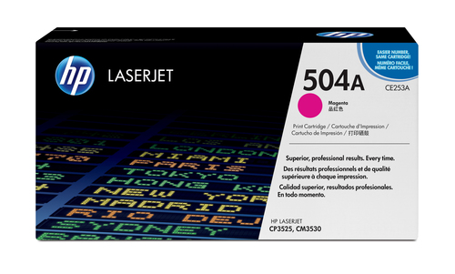 CE253A - Картридж, Europrint, EPC-CE253A, Пурпурный, Для принтеров HP Color LaserJet CP3525/CM3530, 7000 страниц.