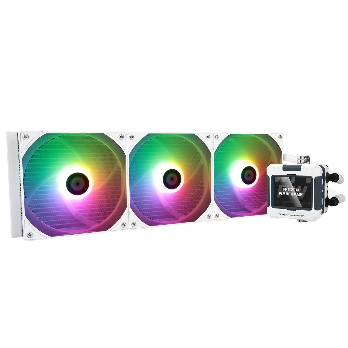СЖО Thermalright F-WFRAME-420-ARGB-WH, 420мм, 3×140мм, ARGB, White