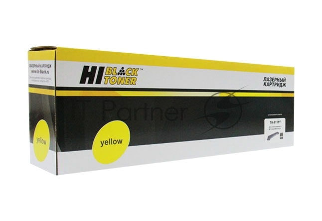 Тонер-картридж Hi-Black HB-TK-8115Y, желтый, 6000 стр.