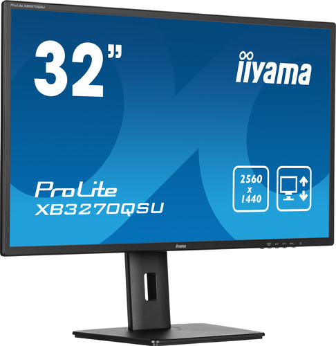 XB3270QSU-B1 - XB3270QSU-B1 Монитор жидкокристаллический 31.5", 80cm, IPS, 2560 x 1440 @100Hz (3.7 megapixel WQHD), 16:9, 250 cd/m, 1200:1, 80M:1, 3ms, HDMI x2 (v.1.4), DisplayPort x1 (v.1.4)