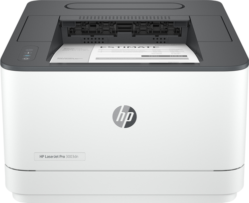 Принтер HP Inc. - LaserJet Pro 3003dn, A4, LaserJet, черно-белый лазерный, RJ-45, USB, 1200 x 1200dpi, Duplex, цвет белый, 3G653A