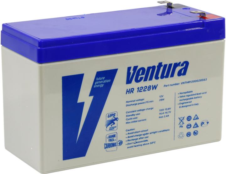 Аккумулятор Ventura HR 1228W (12V,  28W)  <VNTHR1200028S63>