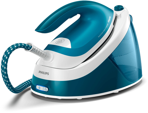 Парогенератор Philips GC6840/20 2400Вт бирюзовый/белый