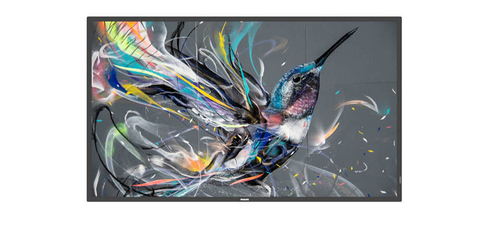 Профессиональная панель 86" Q-Line; 18/7, 4K UHD, basic failover, USB auto play, CMND &Control, Smart Player, LAN