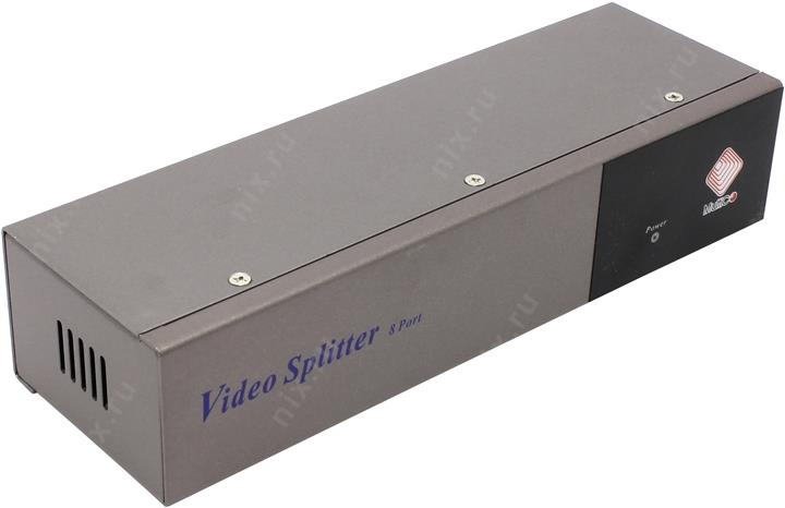 MultiCo <EW-S008VEC> 8-Port Video Splitter  (VGA15M+8xVGA15F) + б.п.