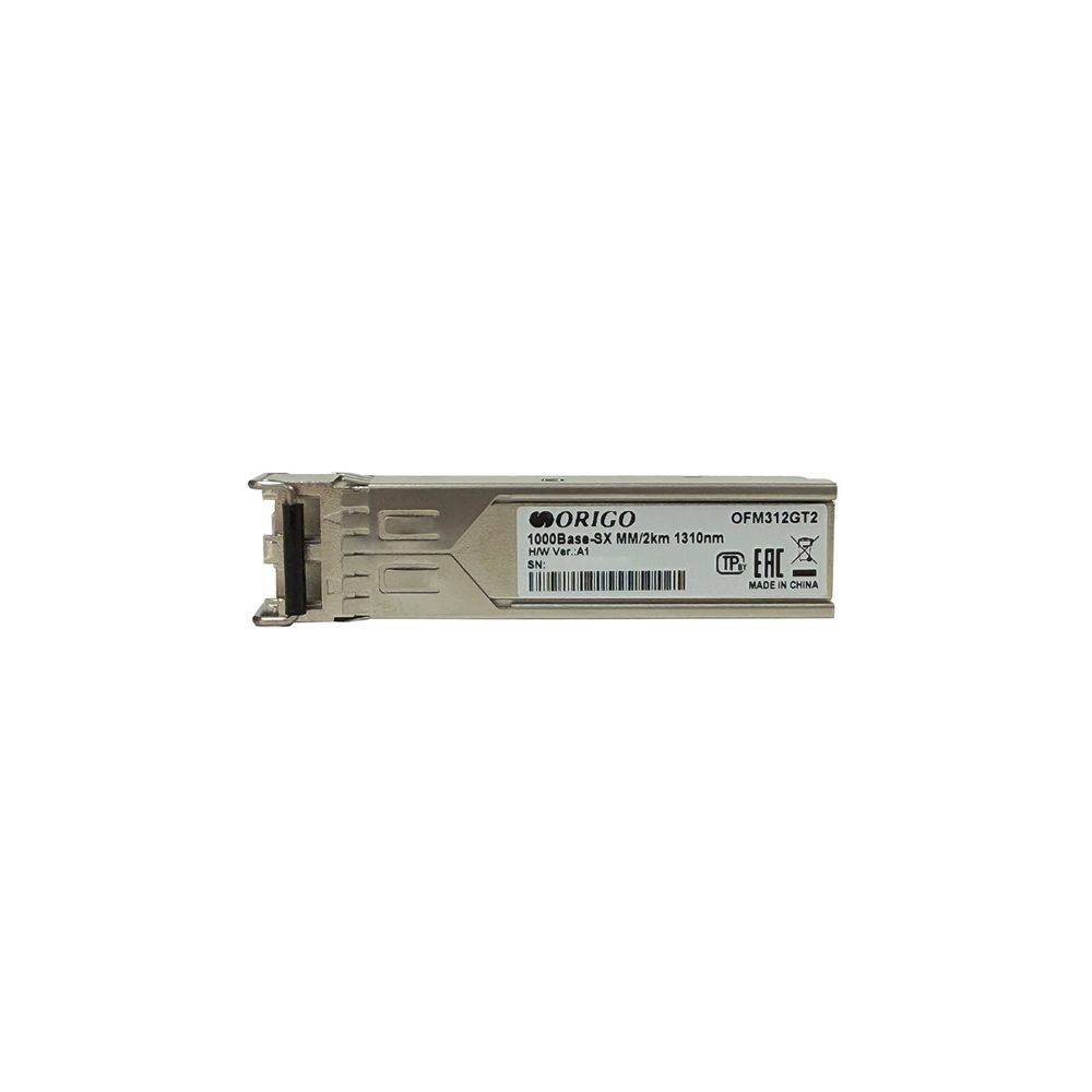 ORIGO OFM312GT2/A1A SFP-трансивер 1000Base-SX, 1310 нм, многомод, (до 2 км, разъем Duplex LC)