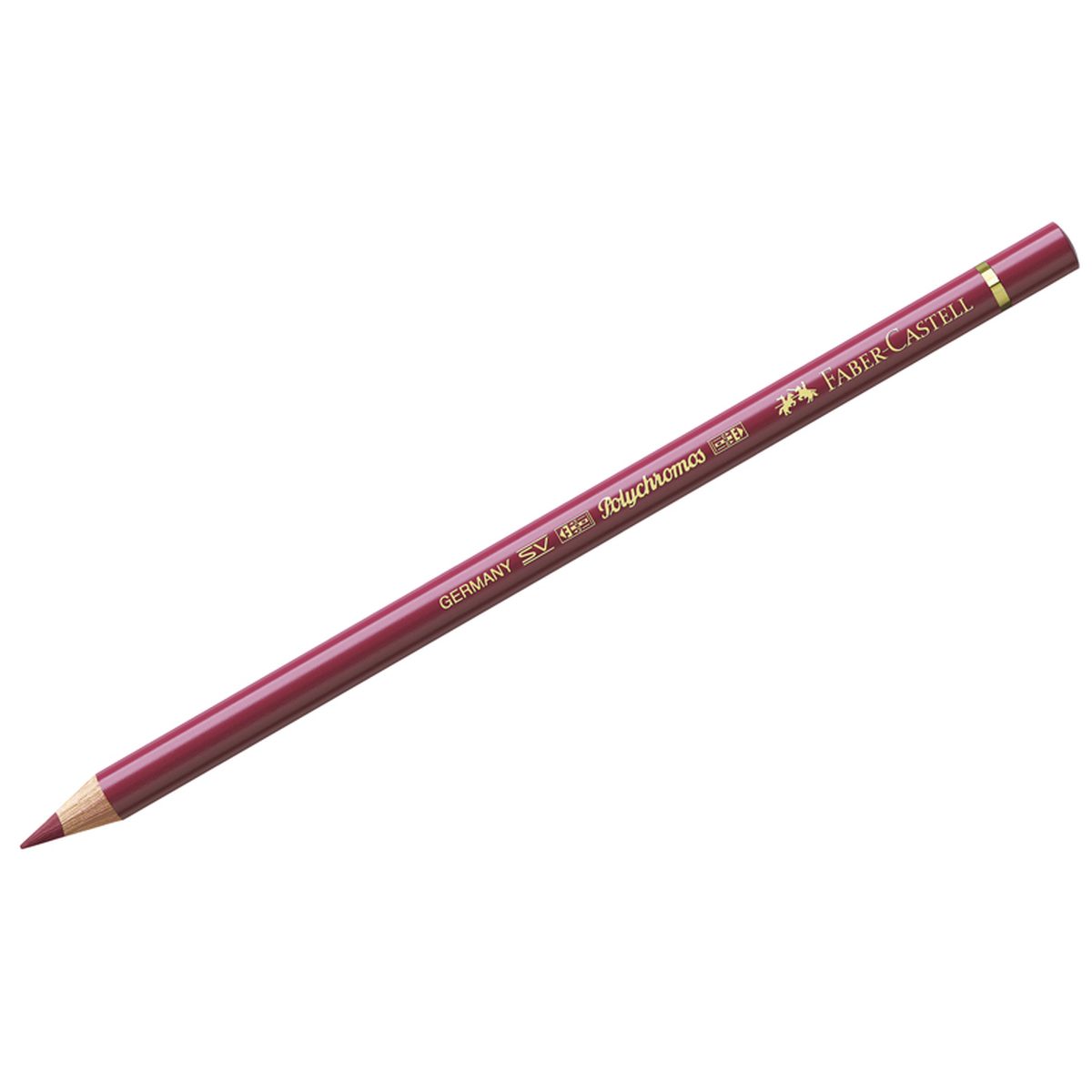 Карандаш художественный Faber-Castell "Polychromos", цвет 193 жженый карминовый (110193), 6шт.