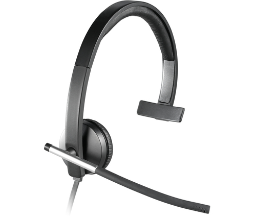 Logitech H650e Mono ( USB, гарнитура,  с  рег.  громкости) <981-000514>