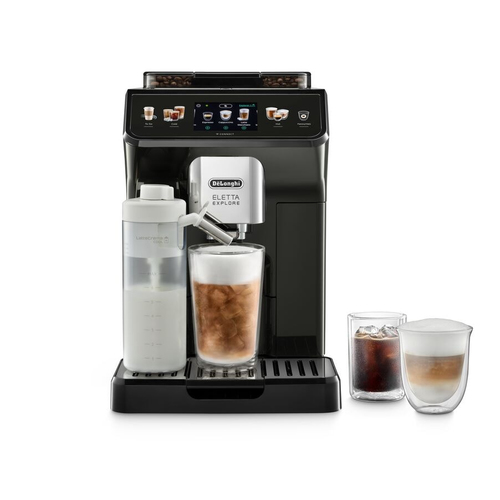 Delonghi Кофемашина DeLonghi Eletta Explore ECAM450.65.G (кофе зерновой, молотый/ 1450 Вт/ 1.8 л/ автоматический капучинатор/ 11 напитков)