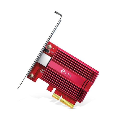 Сетевой адаптер/ 10 Gigabit PCI-E network adapter, 1 PCI Express 3.0 X4 interface, 1 100/1000/10000Mbps Ethernet port, come with Low-Profile and Full-Height Brackets